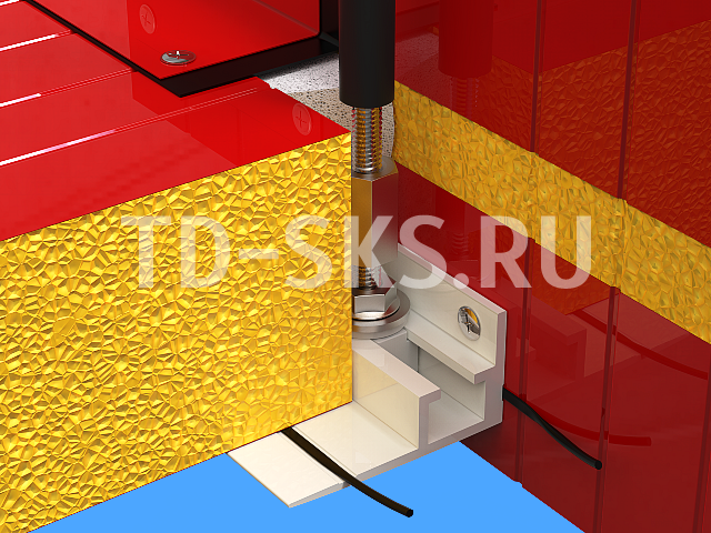 Профиль FQH DAARTS Coolroom пристенный